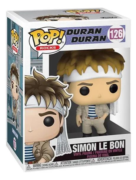 Figura FUNKO POP Rocks #126 Simon Le Bon Duran Duran