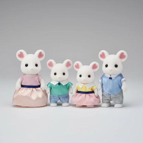 Sylvanian Families Familia Raton Blanco Marshmallow Mouse 5308