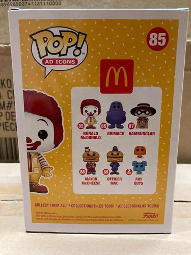Figura De Acción Mc Donalds Ronald Mcdonald De Funko Pop!