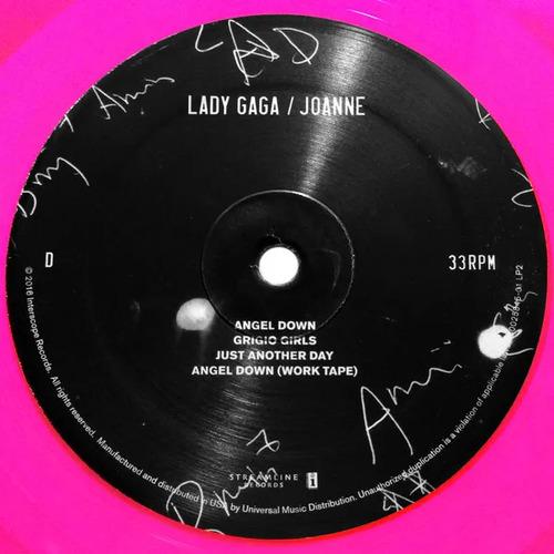 Lady Gaga Joanne Vinilo Rosa Marmoleado Edicion 2 Lps
