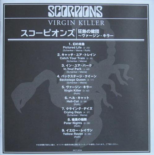 Scorpions Virgin Killer Cd Blu-spec Importado Japon