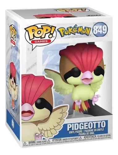 Figura Funko Pop Pokemon Pidgeotto 849 Figura De Vinil
