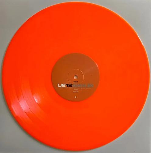 Vinyl U2 18 Singles Vinilo Color Naranja Neon 2lp Nuevo