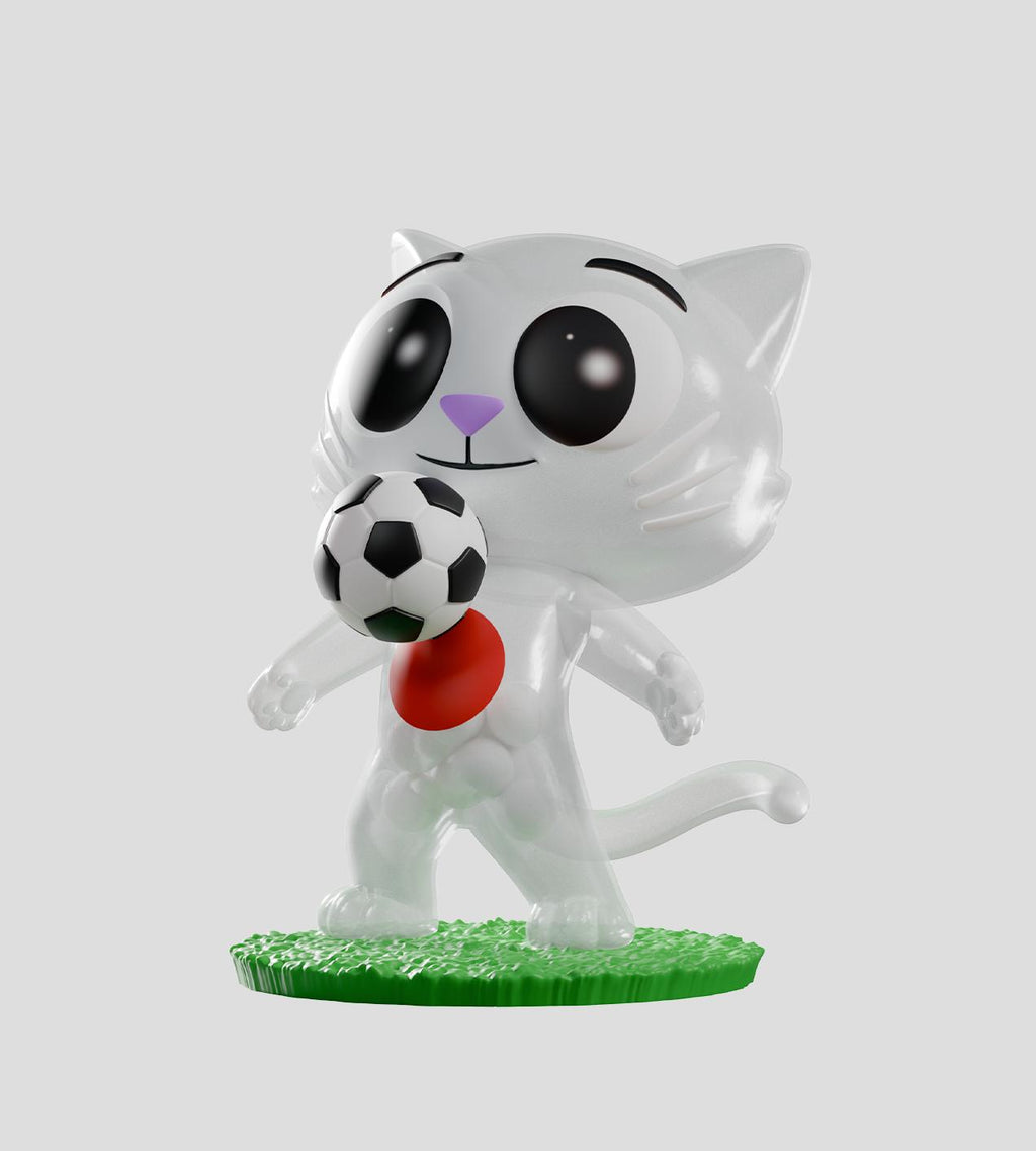 Figura de Colección Blind Box Catbeans Football Series (Kaleidos Creative / Caja Sorpresa)