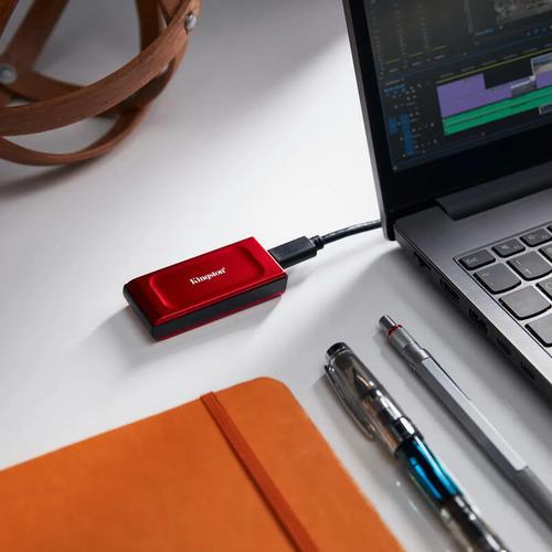Ssd Externo Kingston Xs1000r 1tb Usb 3.2 Gen 2 Rojo
