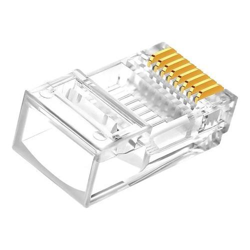 Conectores Plug Cirstal 100pz Compatibles Cat 5e Ele-gate