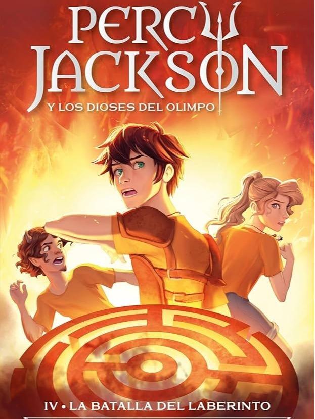 Libro Percy Jackson y los Dioses del Olimpo IV: La Batalla del Laberinto - Rick Riordan (Editorial Salamandra)