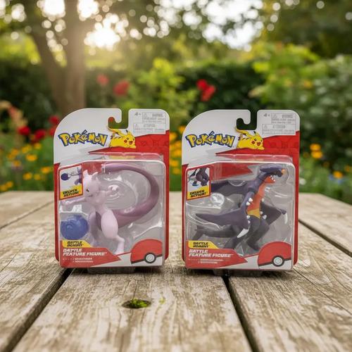 Jazwares Pokemon Battle Feature Figuras X4 Pkw3370