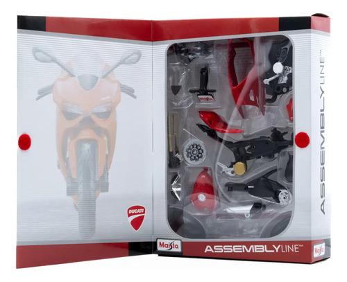 Moto A Escala 1:12 Ducati 1199 Panigale Kit Maisto