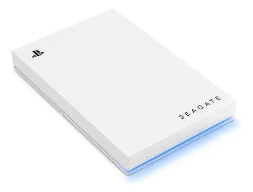 Disco Duro Externo Seagate Gaming Blanco Ps5 2tb Stlv2000101 Blanco