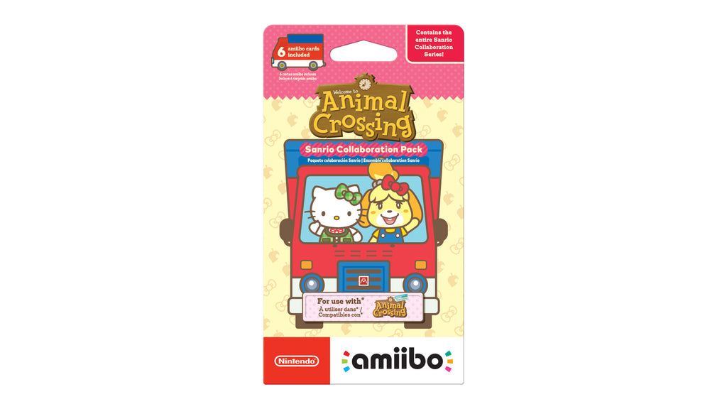 Animal Crossing Sanrio Amiibo Cards Pack Oficial Nintendo - imagen 1