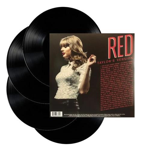 Vinilo Taylor Swift Red Version 4 LP 2021 30 Canciones Pop