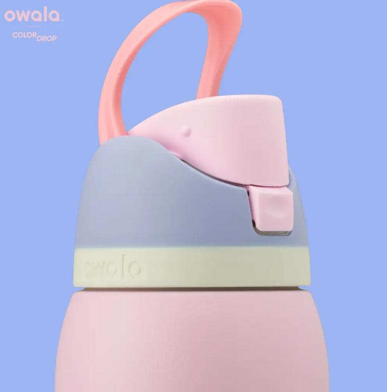 Owala Freesip 32oz 946ml Termo Acero Inoxidable Vaso Termico Color Good Egg Rosa
