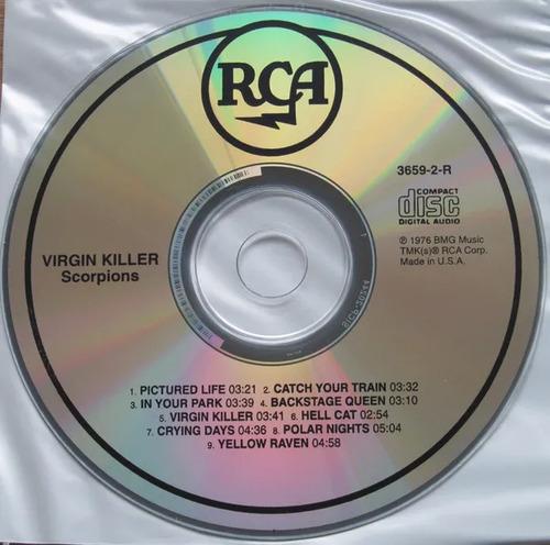 Scorpions Virgin Killer Cd Blu-spec Importado Japon