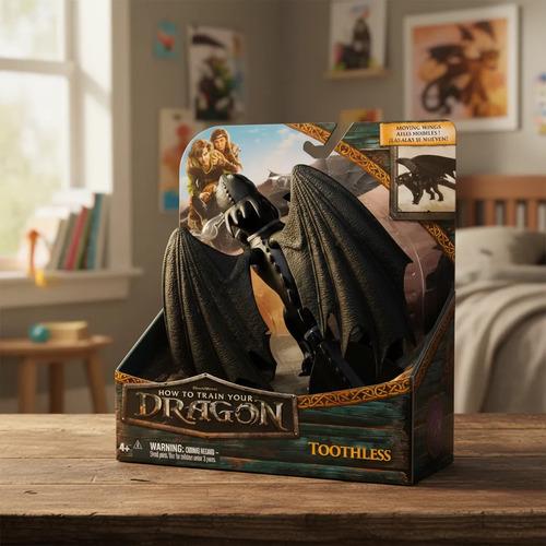 Chimuelo Toothless Como Entrenar A Tu Dragon Articulado