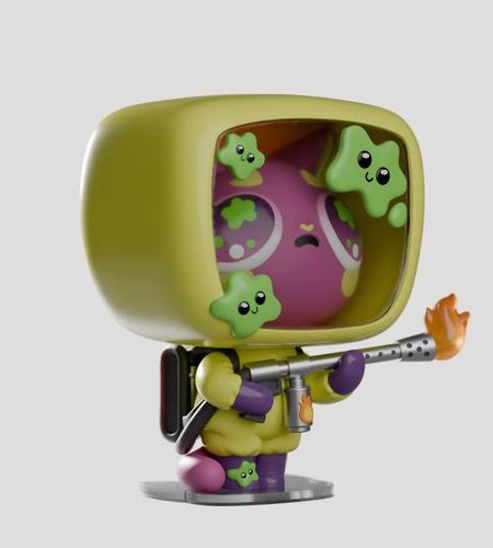 Figura de Colección Widdle Baby de KALEIDOS CREATIVE, Big World S1