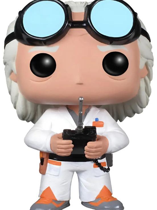 Figura De Doc Brown #50 Volver Al Futuro Funko Pop! Movies