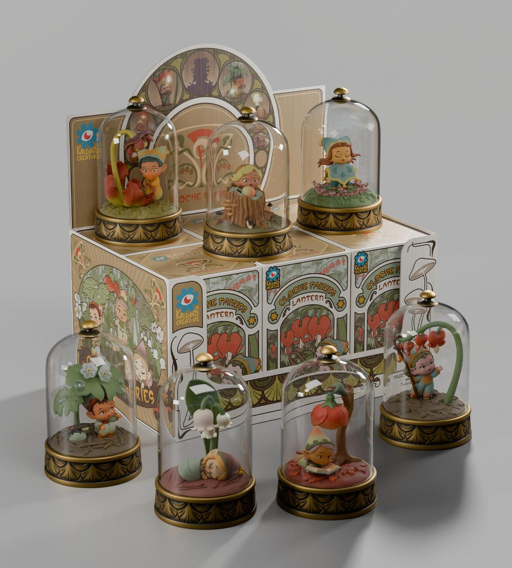 Caja Sorpresa Cloche Fairies Lantern Series Kaleidos Creative