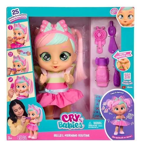 Cry Babies Muñeca Bella Rutina Matutina Bebes Llorones
