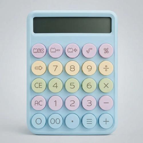 Calculadora De Escritorio Portatil Kawaii Pastel Botones
