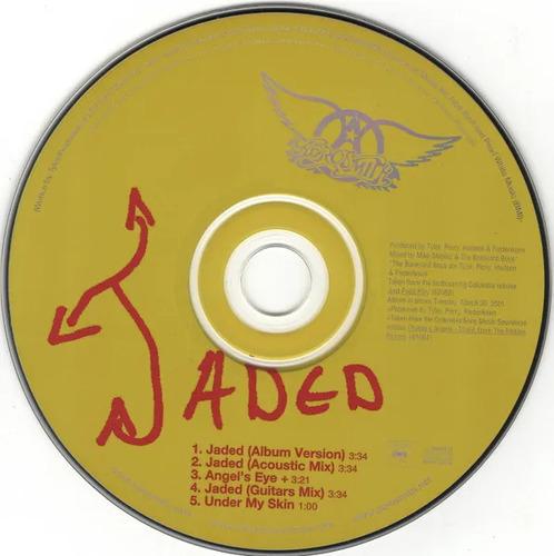 Disco CD Single Aerosmith Jaded Maxi Single Coleccion