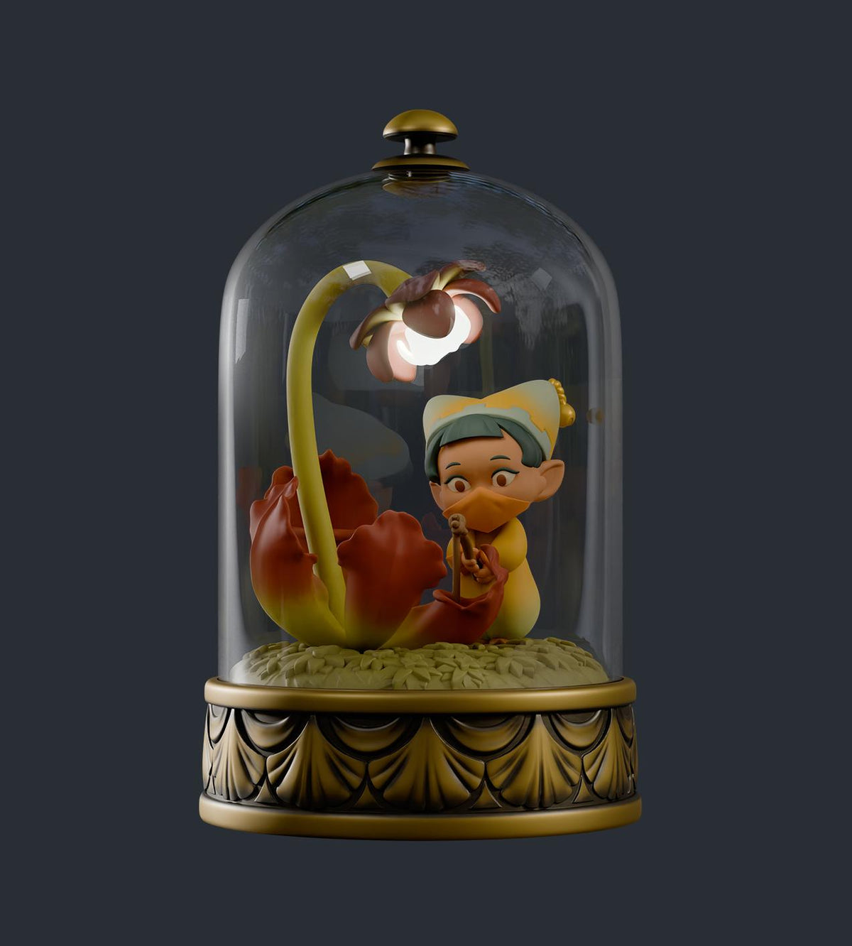 Caja Sorpresa Cloche Fairies Lantern Series Kaleidos Creative
