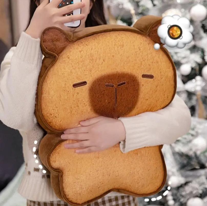 Peluche Galleta Capibara Divertido Cookie Capi 50cm Regalo perfecto