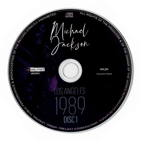 Disco CD Michael Jackson Los Angeles 1989 Live Bad Tour 2 CD
