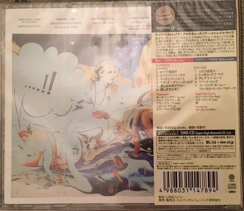 Cd Dire Straits Alchemy Live Edición Japonesa Shm-cd 2cd