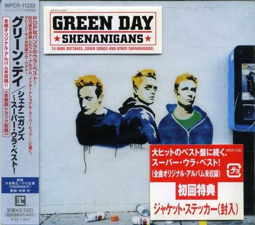 Disco CD Green Day Shenanigans Japanese Edition Importado Nuevo