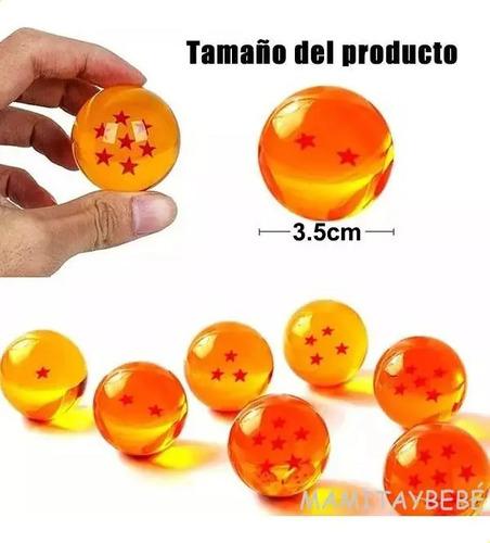 Set Esferas Del Dragon Dragon Ball Z 7 Piezas Estuche Caja