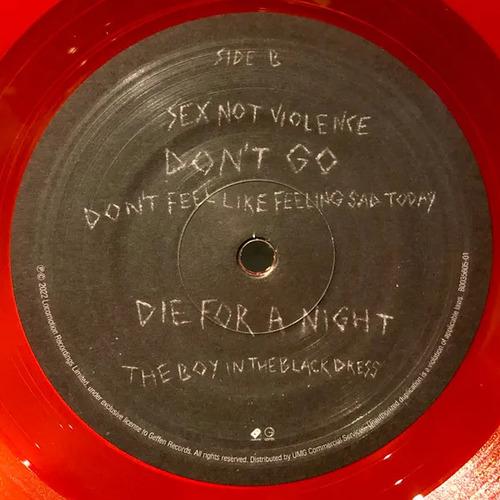 Vinyl Yungblud Vinilo Color Rojo Transparente Lp Nuevo