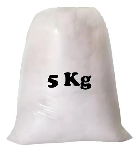 Delcron Siliconizado Blanco 5 kg | Relleno Suave para tus Creaciones