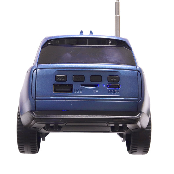 Bocina Bluetooth con Diseño de Auto y Luz LED foto 4