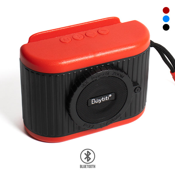 Mini Bocina Bluetooth con Diseño de Cámara foto 1