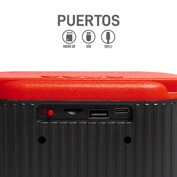 Mini Bocina Bluetooth con Diseño de Cámara foto 4