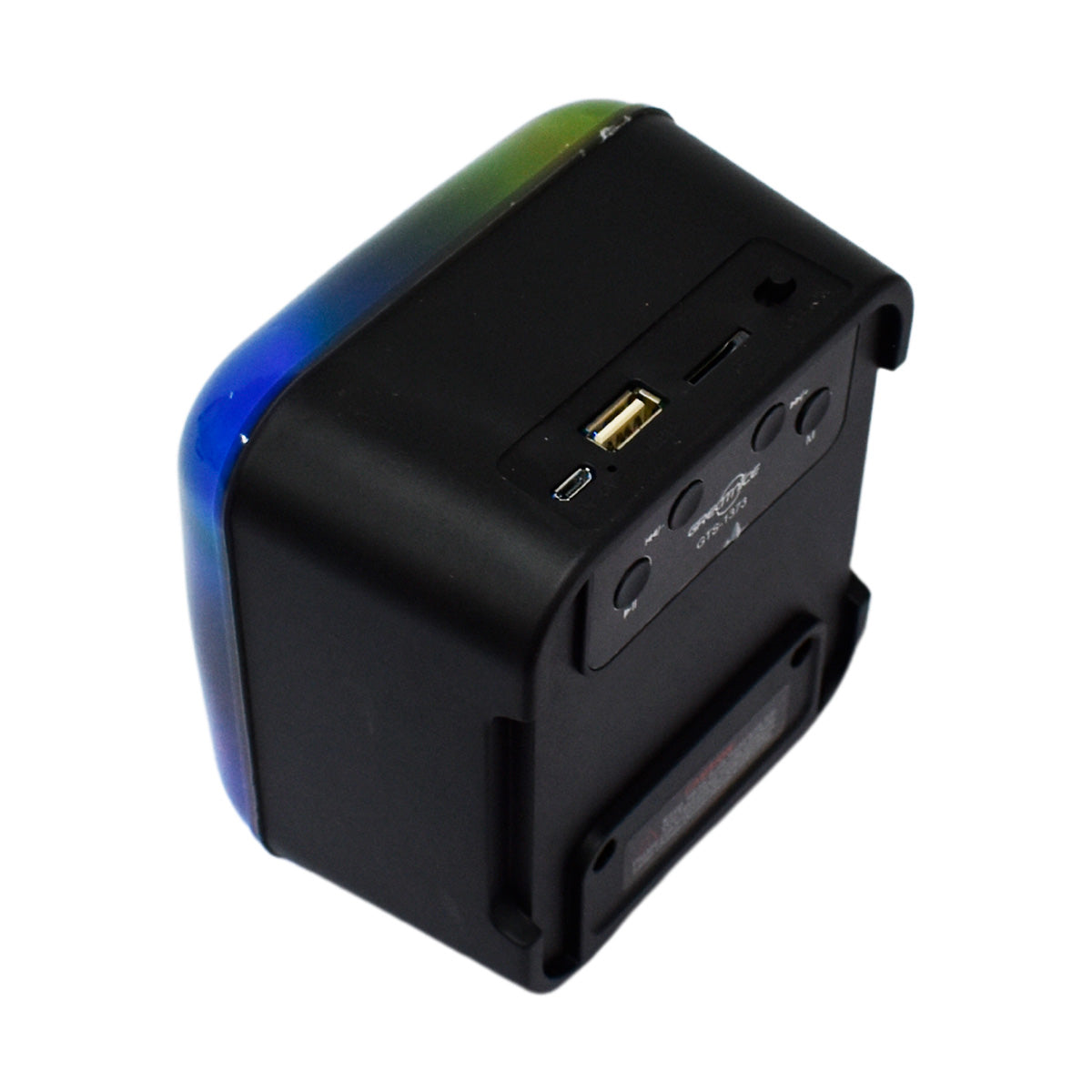 Bocina Bluetooth Portátil 3″ Luz RGB tipo Flama foto 3