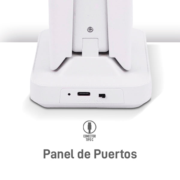 Lámpara de Escritorio LED con Soporte para Celular foto 3