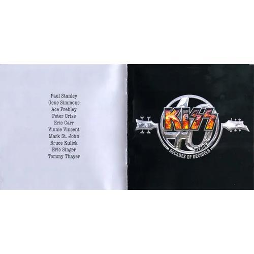 Cd Kiss 40 Aniversario Decades Of Decibels Edicion Especial