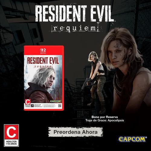 Videojuego Resident Evil Requiem Nintendo Switch 2 Físico Nuevo
