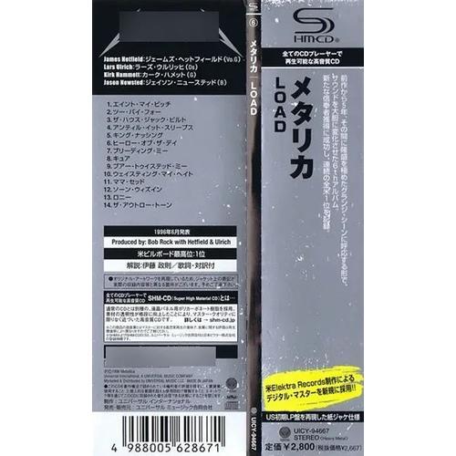 Metallica Load Cd Importado Japon Con Obi