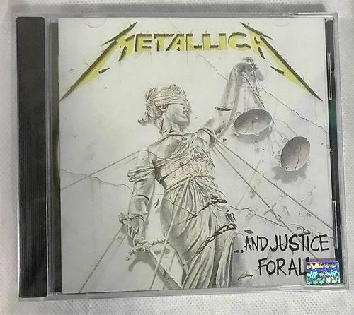 Metallica And Justice For All CD Físico 1988 Caja Plástica Universal Music