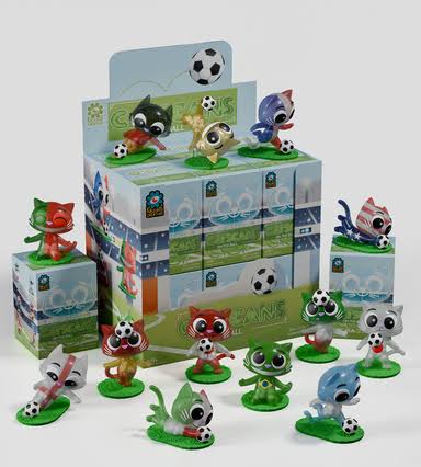 Figura de Colección Blind Box Catbeans Football Series (Kaleidos Creative / Caja Sorpresa)