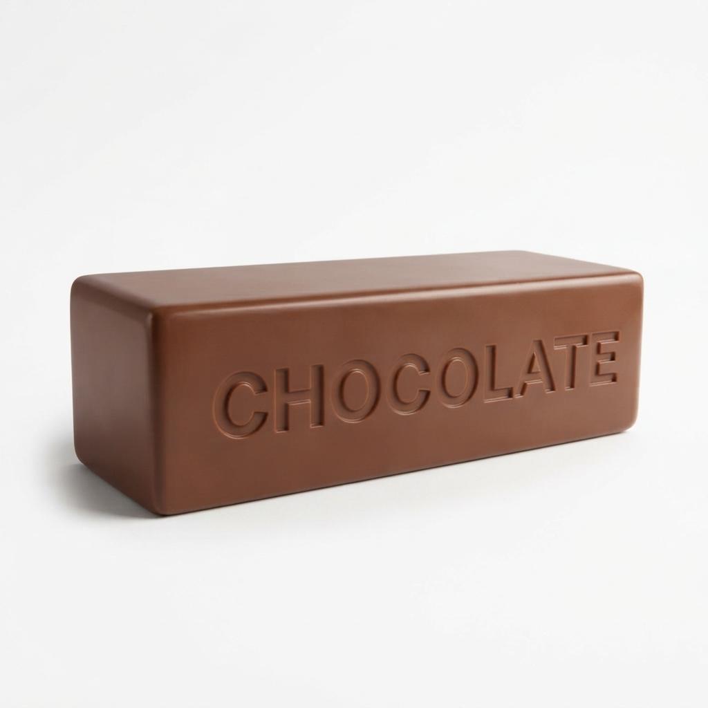 Juguete Antiestrés Squishy Barra de Chocolate Gigante Super Suave Fidget Toy