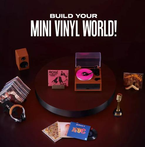 Zuru Mini Brands Vinyl Rose APT, Con MUSICA