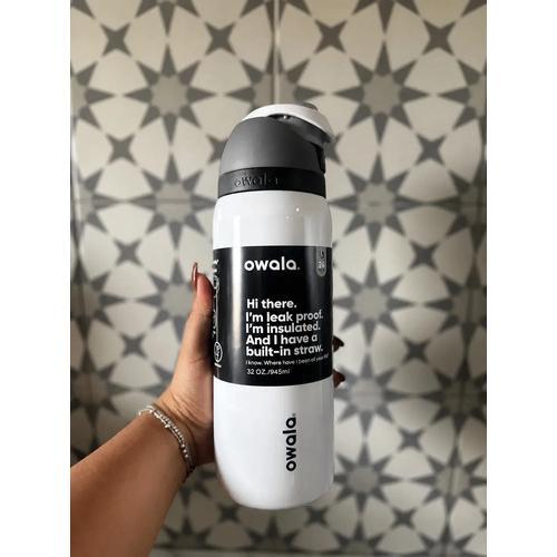 Owala FreeSip 32oz 945ml Termo Acero Inoxidable Popote