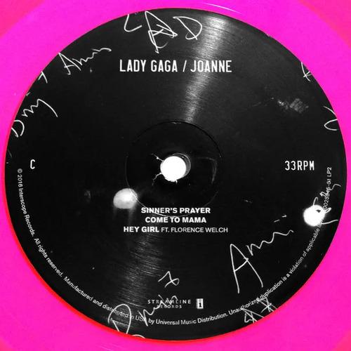 Lady Gaga Joanne Vinilo Rosa Marmoleado Edicion 2 Lps