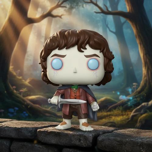 Funko Pop Frodo Baggins #444 Chase El Señor De Los Anillos