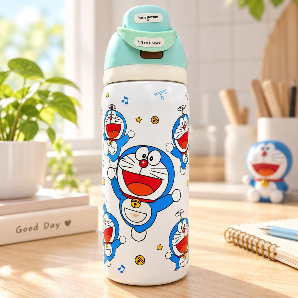 Termo Owala Free Sip 32 Oz- Doraemon El Gato Cósmico 946ml