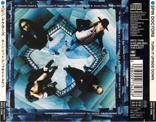 Cd Spin Doctors Turn It Upside Down Edición Japonesa Obi
